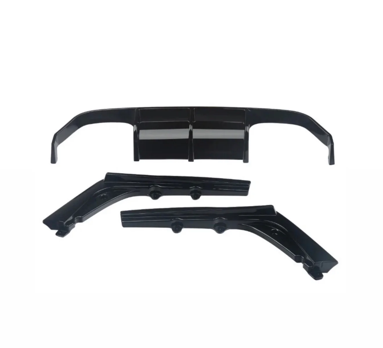 BMW M3 M4 F80 F82 F83 GLOSS FRONT SPLITTER REAR DIFFUSER SIDE SKIRTS BODY KIT - Image 12