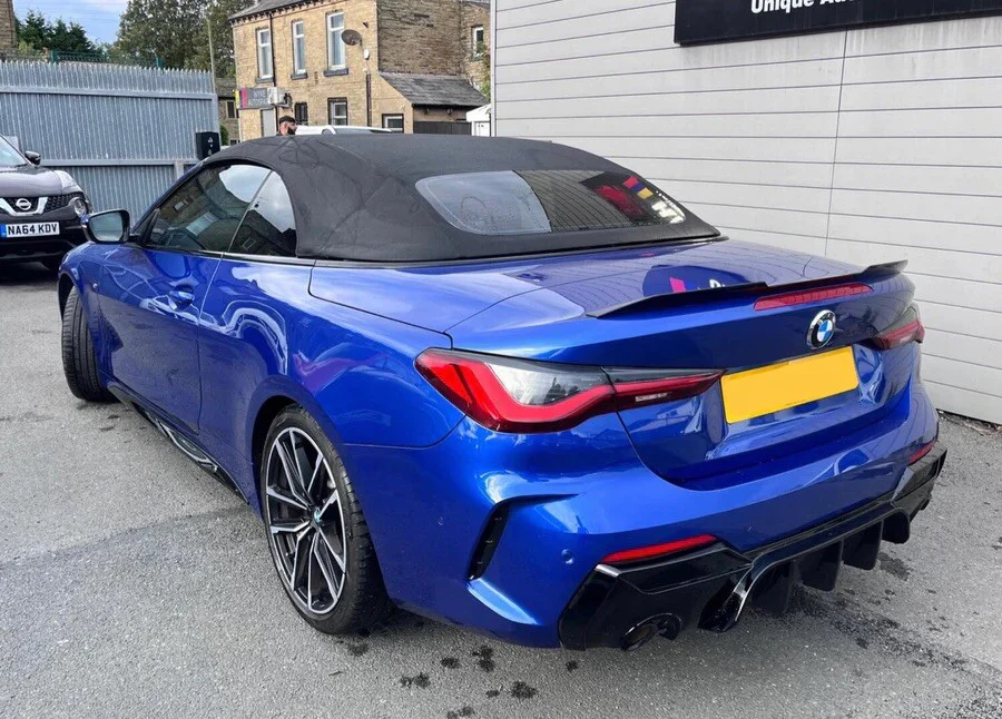 BMW MP 4 SERIES G23 CONVERTIBLE FRONT SPLITTER REAR DIFFUSER BODY KIT BODYKIT - Image 14