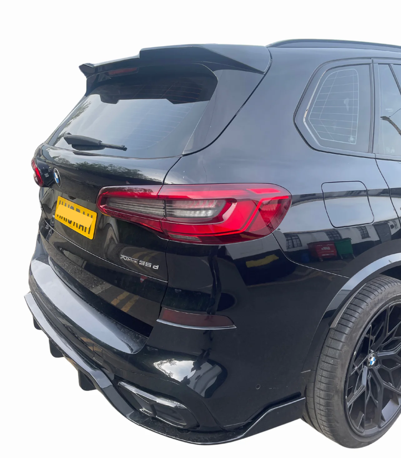 BMW STM G05 X5 Gloss Black Body Kit 2018+ Splitter Spoiler Diffuser - Image 10