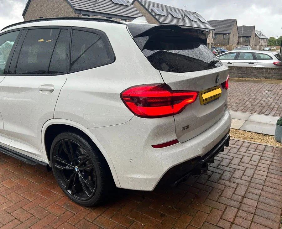 BMW X3 G01 M SPORT PERFORMANCE BODY KIT SKIRTS DIFFUSER LIP GLOSS BLACK LCI - Image 13