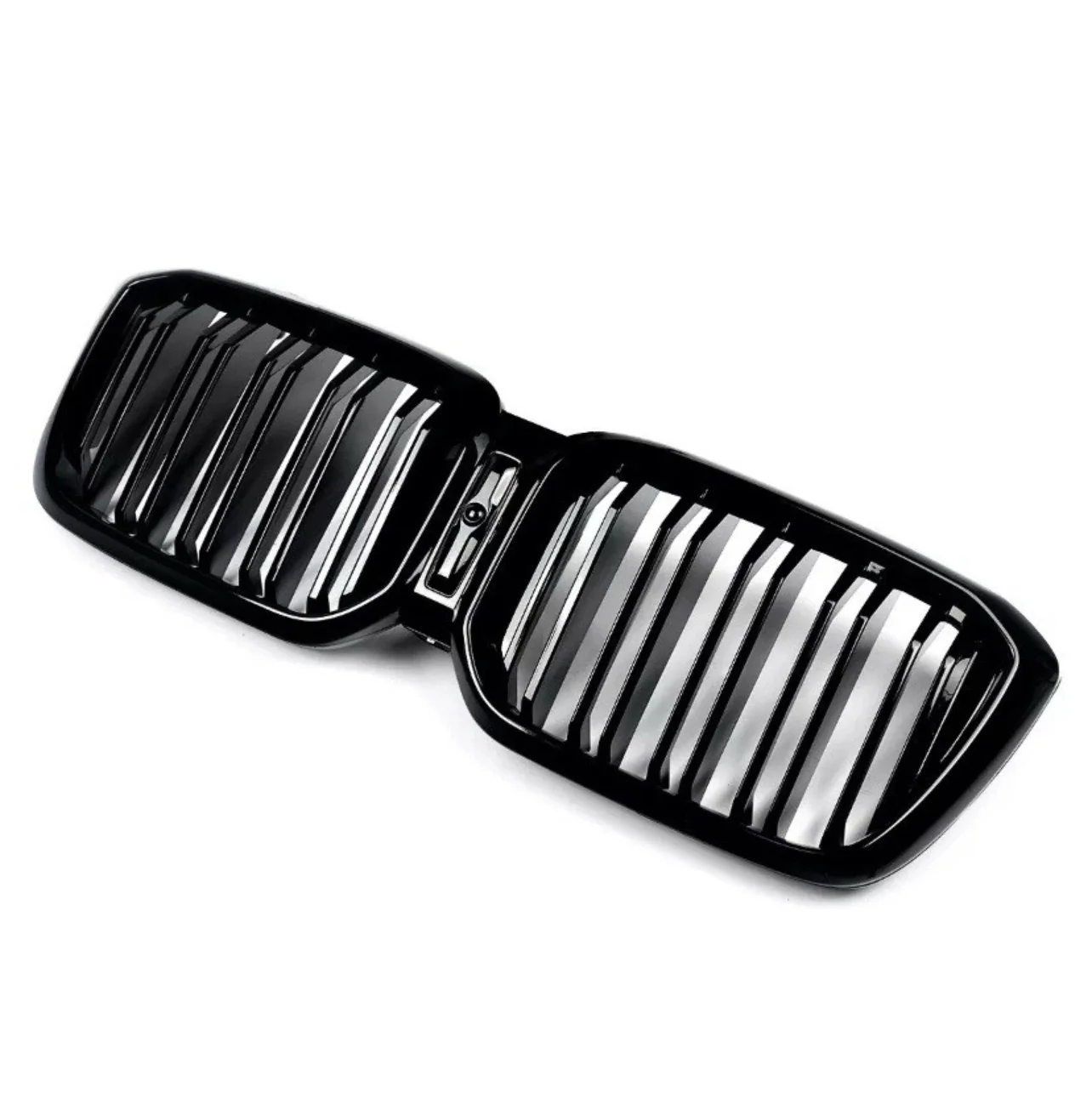 BMW X3 G01 X4 G02 LCI Facelift Gloss Black Twin Slat Kidney Grille Grills 2022+ - Image 9