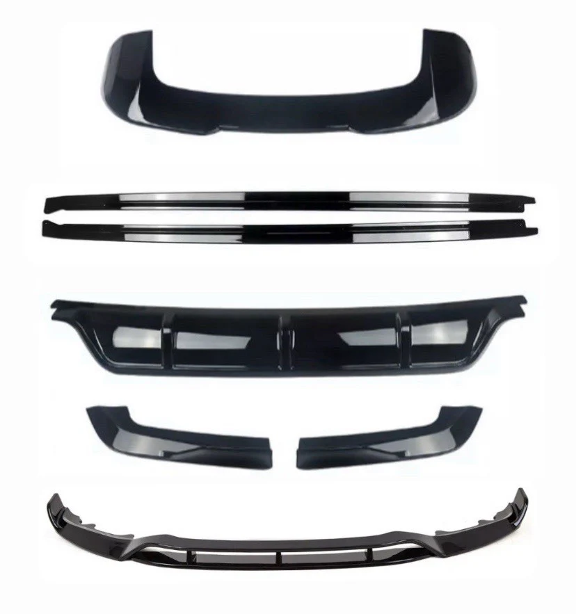BMW X5 F15 BODY KIT BODYKIT REAR DIFFUSER SPLITTER SPOILER FULL SIDE EXTENSIONS - Image 12