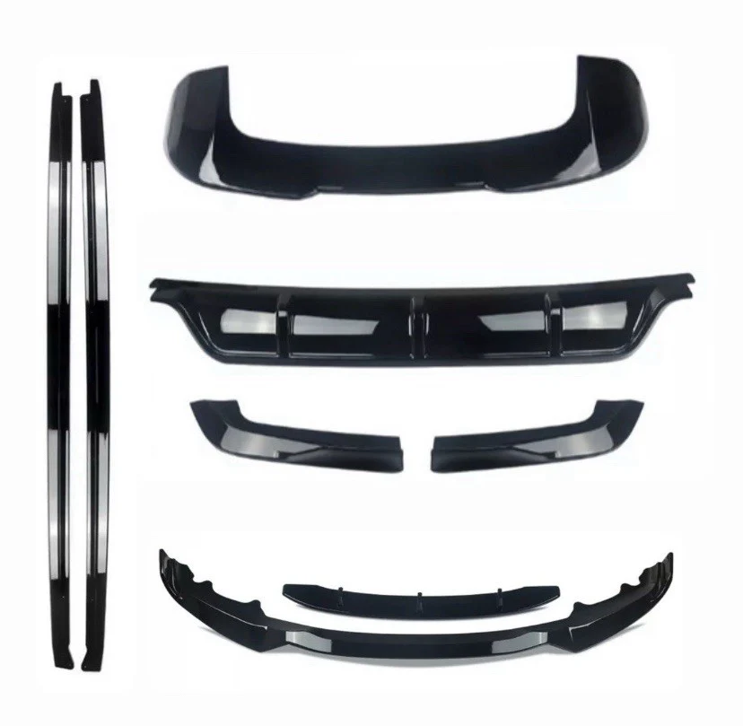 BMW X5 F15 BODY KIT BODYKIT REAR DIFFUSER SPLITTER SPOILER FULL SIDE EXTENSIONS - Image 6