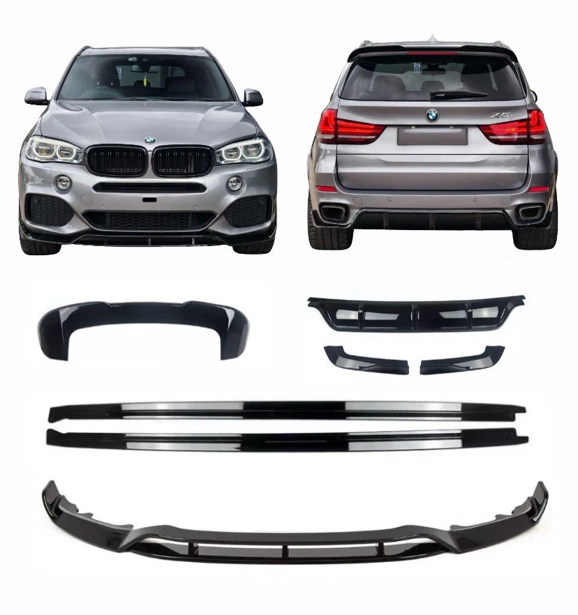 BMW X5 F15 BODY KIT BODYKIT REAR DIFFUSER SPLITTER SPOILER FULL SIDE EXTENSIONS - Image 9