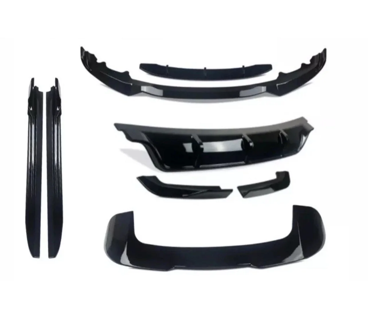 BMW X5 F15 BODY KIT BODYKIT REAR DIFFUSER SPLITTER SPOILER FULL SIDE EXTENSIONS - Image 15