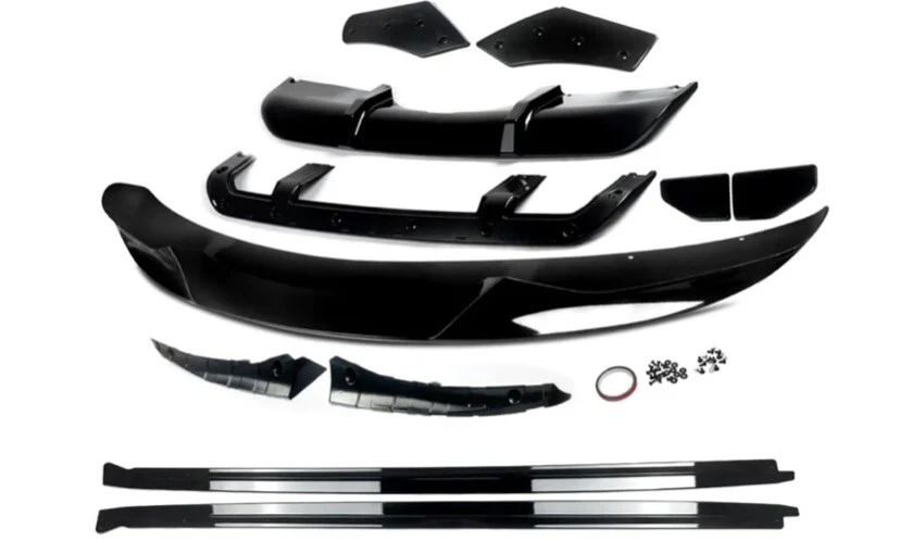 BMW X5 F15 KIT SPLITTER DIFFUSER SIDE SKIRTS SPOILER GLOSS BLACK 13-18 MP - Image 10