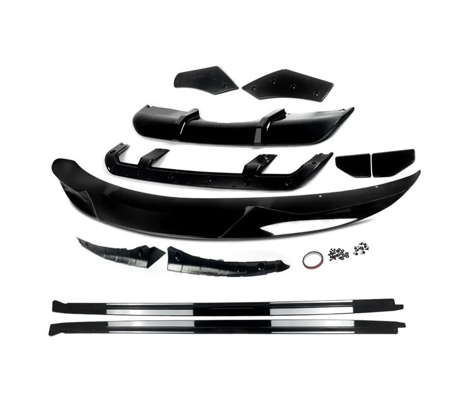 BMW X5 F15 KIT SPLITTER DIFFUSER SIDE SKIRTS SPOILER GLOSS BLACK 13-18 MP - Image 5