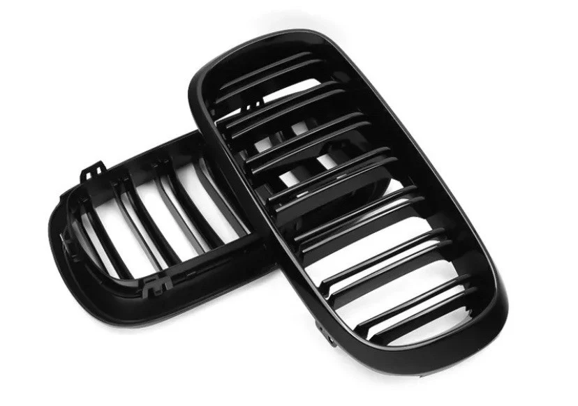 BMW X5 F15 KIT SPLITTER DIFFUSER SIDE SKIRTS SPOILER GLOSS BLACK GRILLES MIRRORS - Image 3