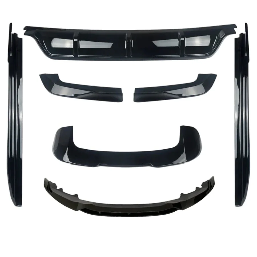 BMW X5 F15 KIT SPLITTER DIFFUSER SIDE SKIRTS SPOILER GLOSS BLACK GRILLES MIRRORS - Image 7