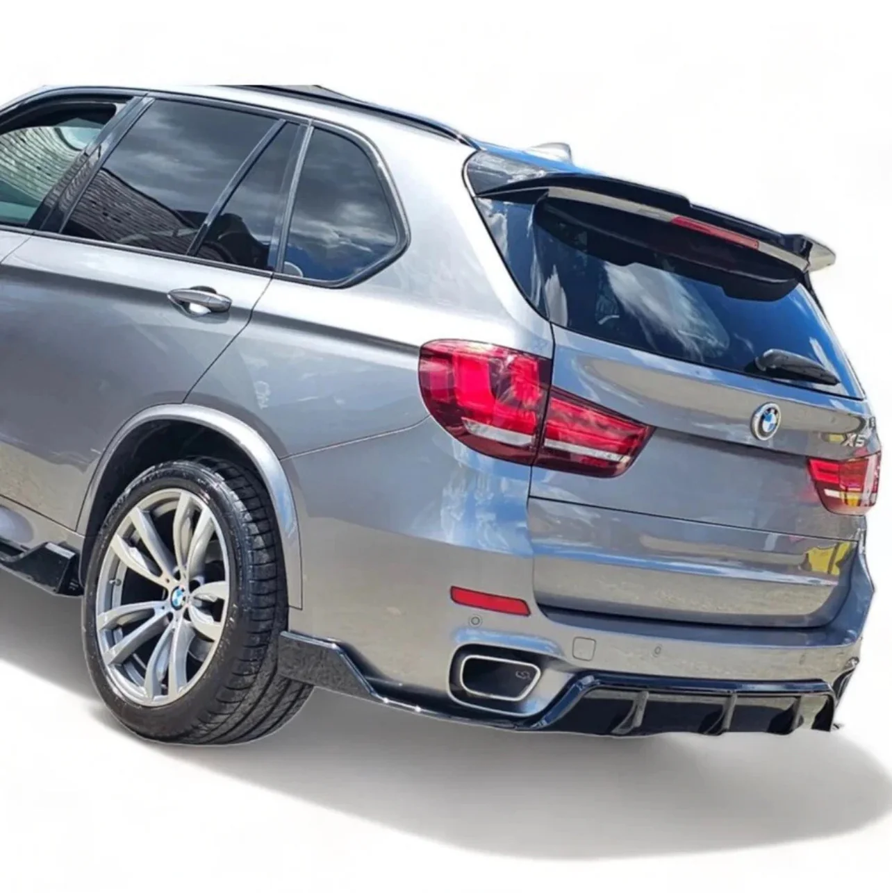 BMW X5 F15 KIT SPLITTER DIFFUSER SIDE SKIRTS SPOILER GLOSS BLACK GRILLES MIRRORS - Image 13