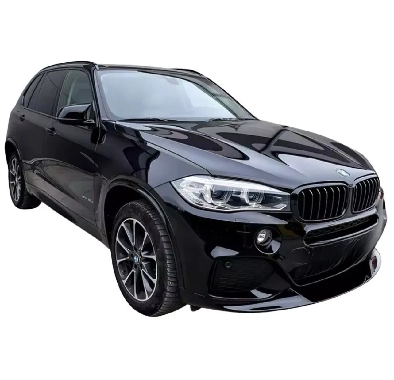 BMW X5 F15 M PERFORMANCE FRONT SPLITTER SPOILER GLOSS BLACK 14-18 M SPORT MP - Image 13