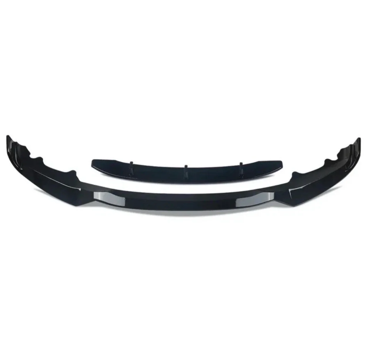 BMW X5 F15 M PERFORMANCE FRONT SPLITTER SPOILER LIP KIT GLOSS BLK 2013-2018 - Image 4