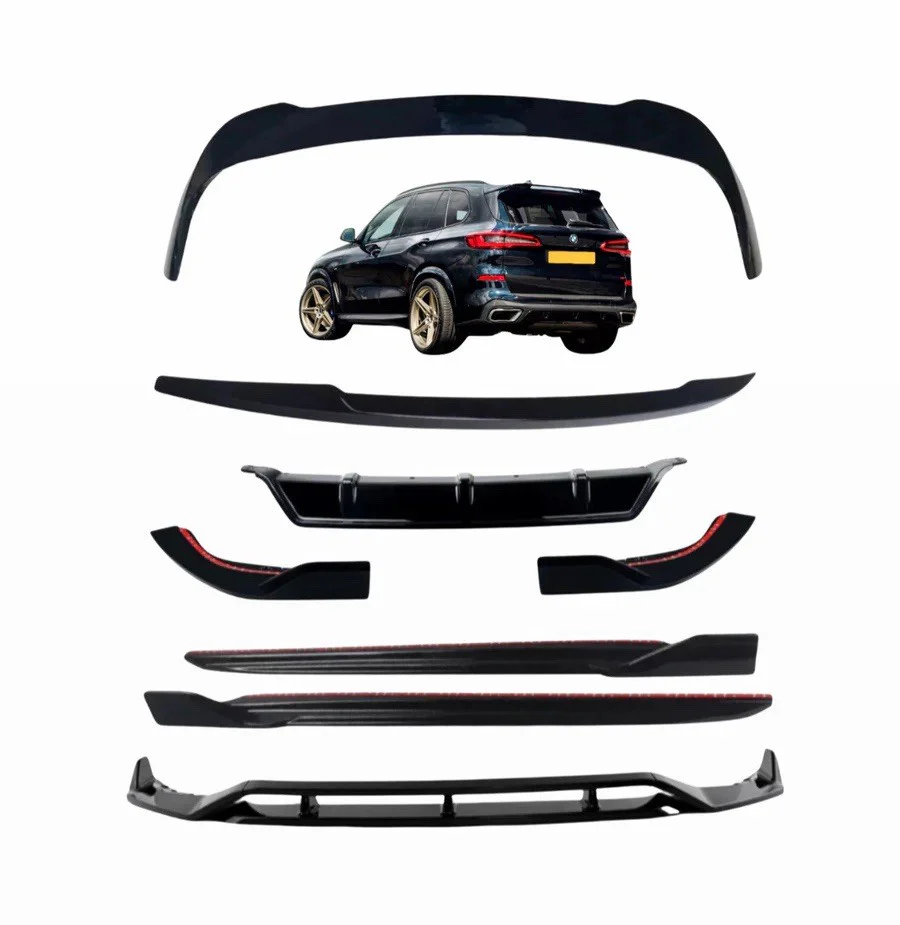 BMW X5 G05 BODYKIT BODY KIT FRONT SPLITTER REAR DIFFUSER SIDE SKIRTS V SPOILER
