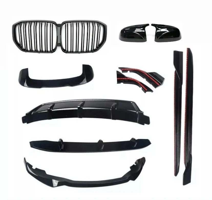 BMW X5 G05 BODYKIT BODY KIT SPLITTER LIP REAR DIFFUSER SKIRTS GRILLES MIRRORS MP - Image 3