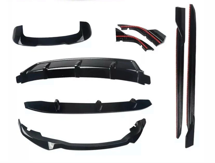 BMW X5 G05 BODYKIT BODY KIT SPLITTER LIP REAR DIFFUSER SKIRTS GRILLES MIRRORS MP - Image 5