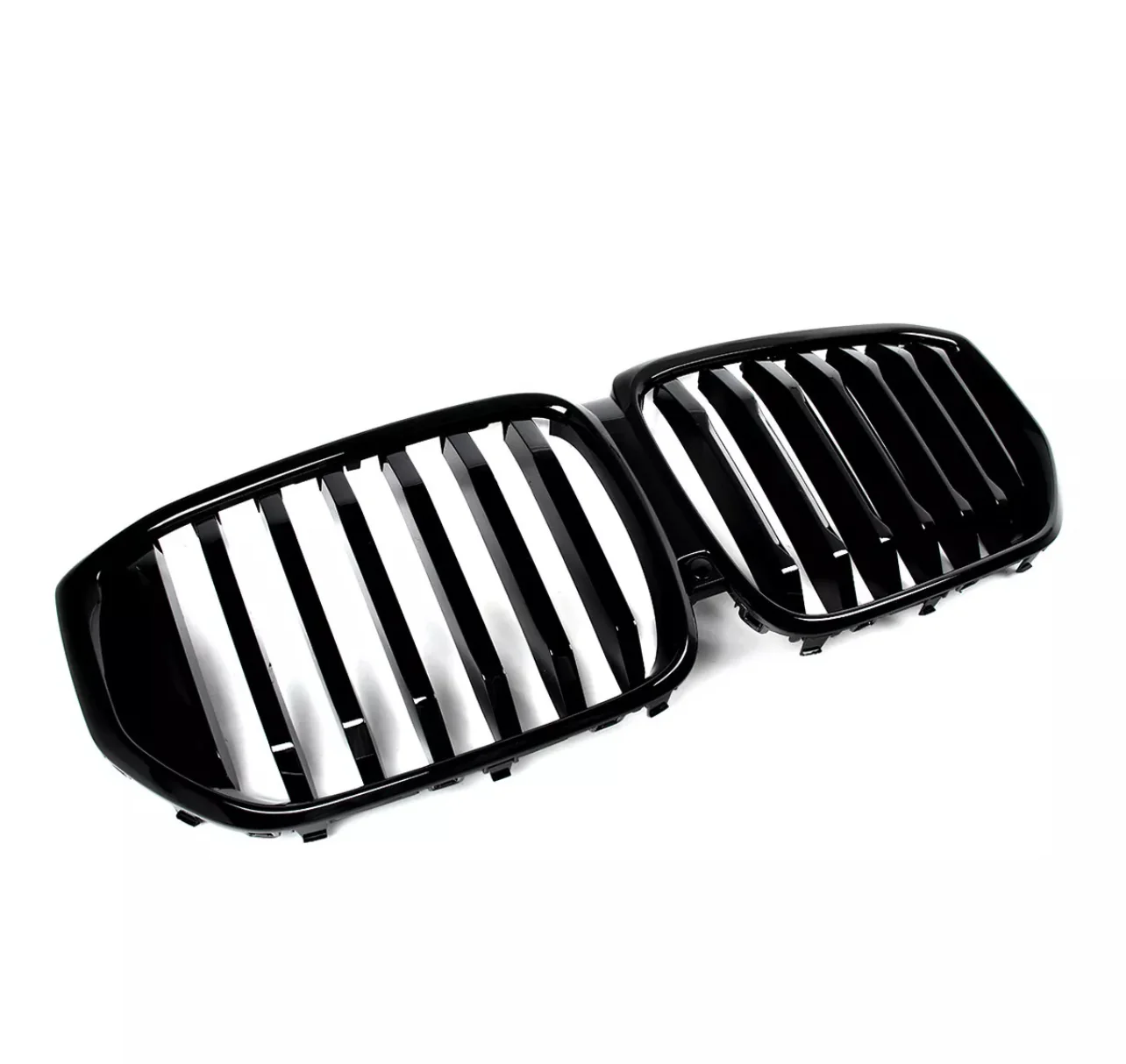 BMW X5 G05 LCI 2023-2025 FRONT KIDNEY GRILLE GRILL SINGLE SLAT GLOSS BLACK - Image 6