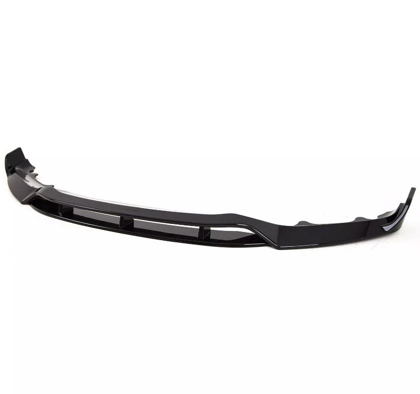 BMW X5 G05 M PERFORMANCE FRONT SPLITTER SPOILER LIP KIT GLOSS BLACK 2019+ ABS - Image 2