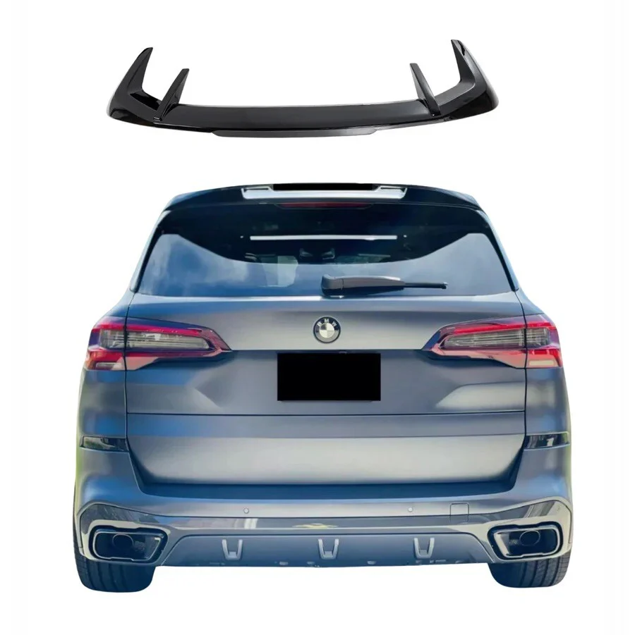 BMW X5 G05 M SPORT PERFORMANCE GLOSS BLACK REAR ROOF SPOILER ABS MP STYLE - Image 16