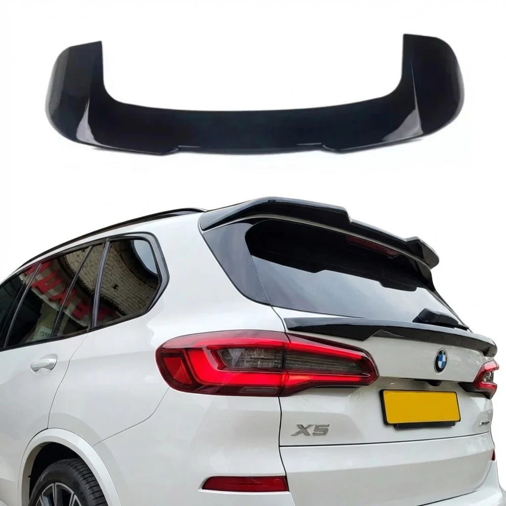 BMW X5 G05 Roof Spoiler Gloss Black Rear Window Wing M Performance 2019+ STM