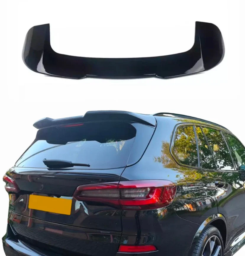 BMW X5 G05 Roof Spoiler Gloss Black Rear Window Wing M Performance 2019+ STM - Image 2