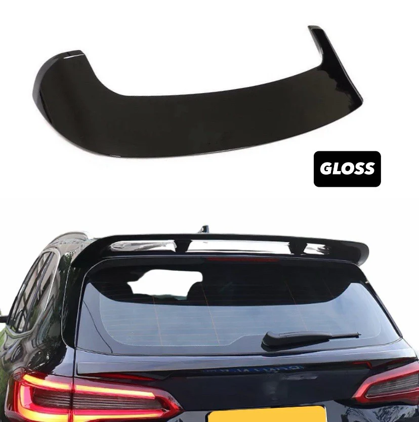 BMW X5 G05 Roof Spoiler Gloss Black Rear Window Wing M Performance 2019+ STM ABS - Image 8