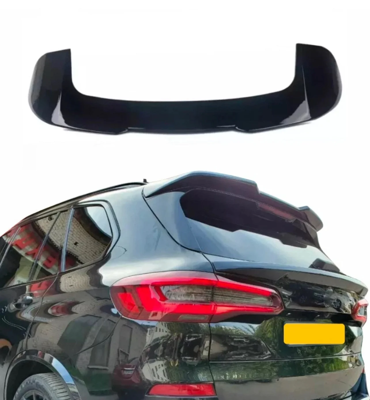 BMW X5 G05 Roof Spoiler Gloss Black Rear Window Wing M Performance 2019+ STM X5M