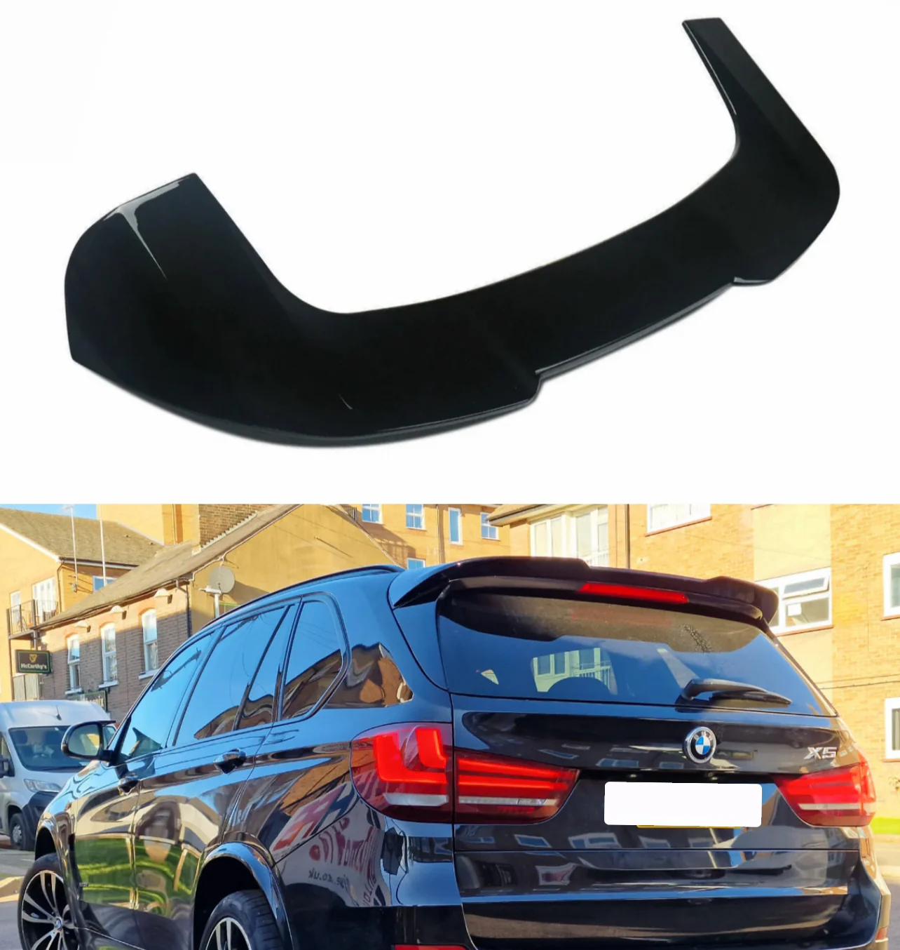 BMW X5 M F15 PERFORMANCE ROOF SPOILER BOOT GLOSS BLACK
