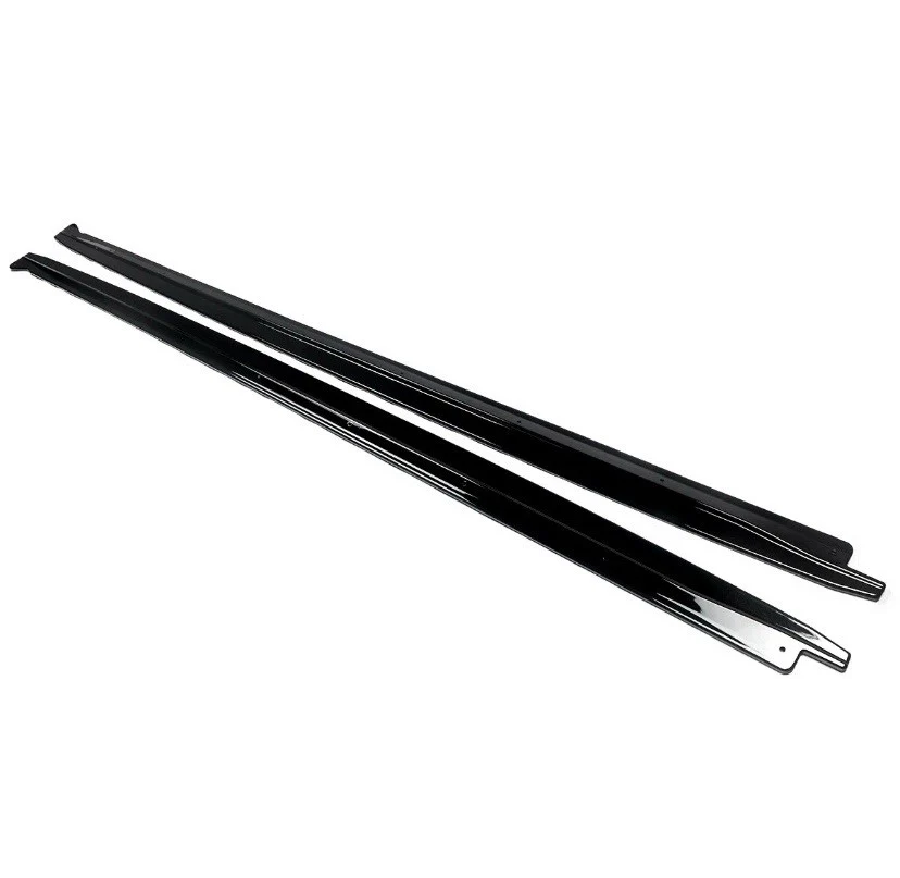 BMW X5M F85 F15 X6M F86 F16 GLOSS BLACK SIDE SKIRT EXTENSION BLADE LIP MP - Image 12