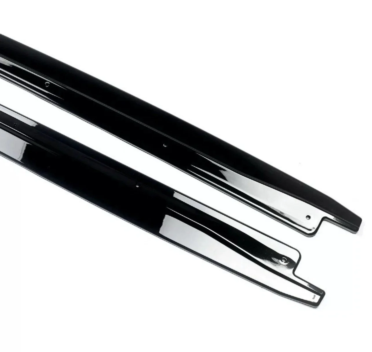 BMW X5M F85 F15 X6M F86 F16 GLOSS BLACK SIDE SKIRT EXTENSION BLADE LIP MP - Image 6