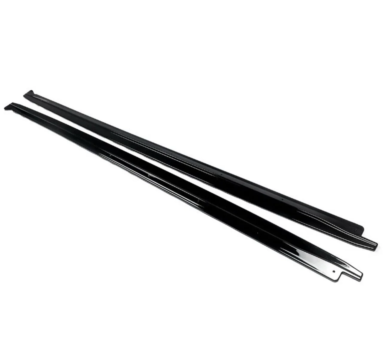 BMW X5M F85 F15 X6M F86 F16 GLOSS BLACK SIDE SKIRT EXTENSION BLADE LIP MP - Image 8