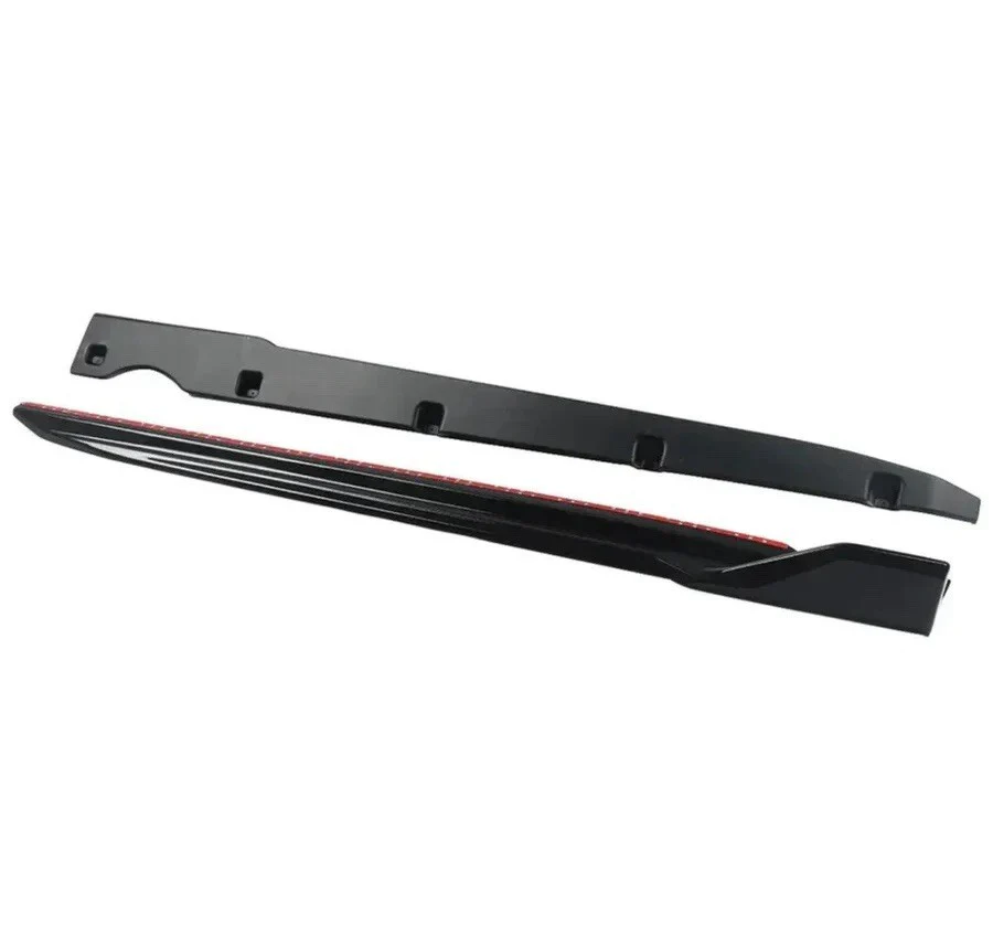 BMW X5M F85 F15 X6M F86 F16 GLOSS BLACK SIDE SKIRT SKIRTS EXTENSION BLADE - Image 10