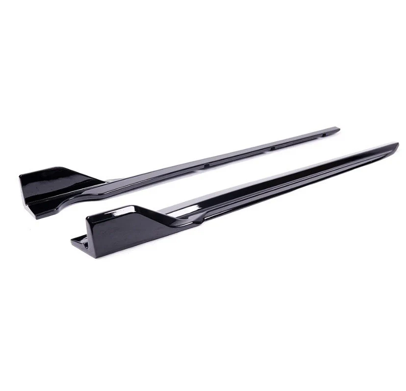 BMW X5M F85 F15 X6M F86 F16 GLOSS BLACK SIDE SKIRT SKIRTS EXTENSION BLADE - Image 7