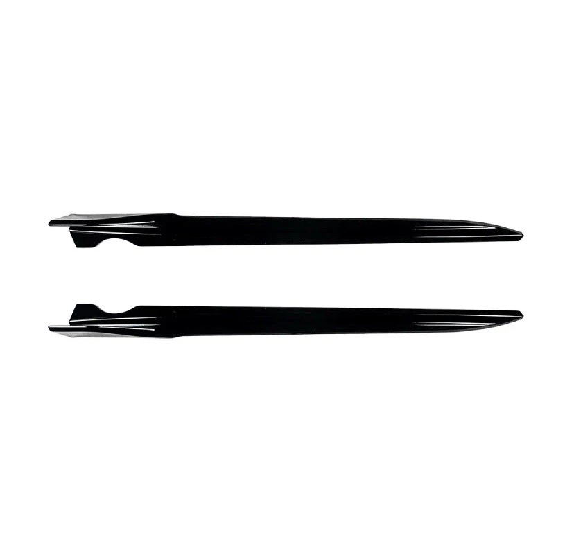 BMW X5M F85 F15 X6M F86 F16 GLOSS BLACK SIDE SKIRT SKIRTS EXTENSION BLADE - Image 8