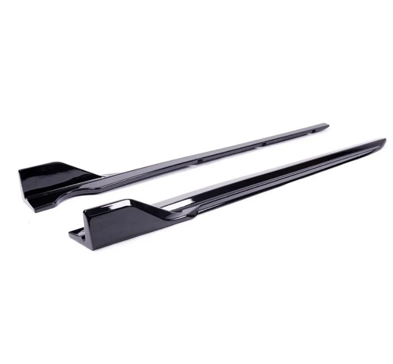 BMW X5M F85 F15 X6M F86 F16 GLOSS BLACK SIDE SKIRT SKIRTS EXTENSION BLADE - Image 7