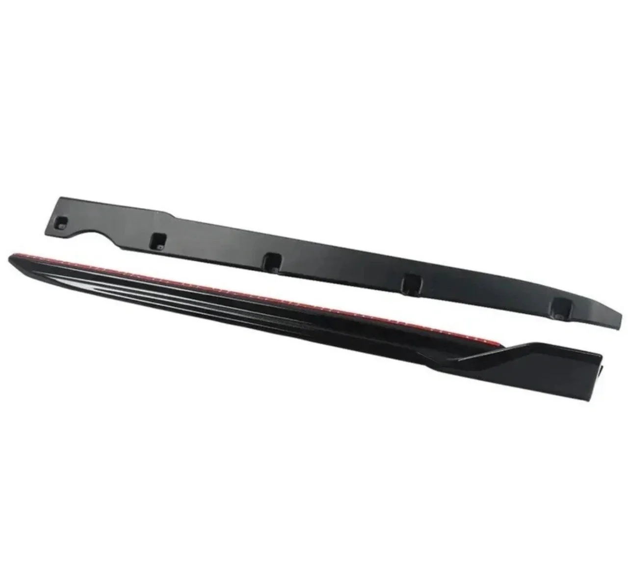 BMW X5M F85 F15 X6M F86 F16 GLOSS BLACK SIDE SKIRT SKIRTS EXTENSION BLADE - Image 8