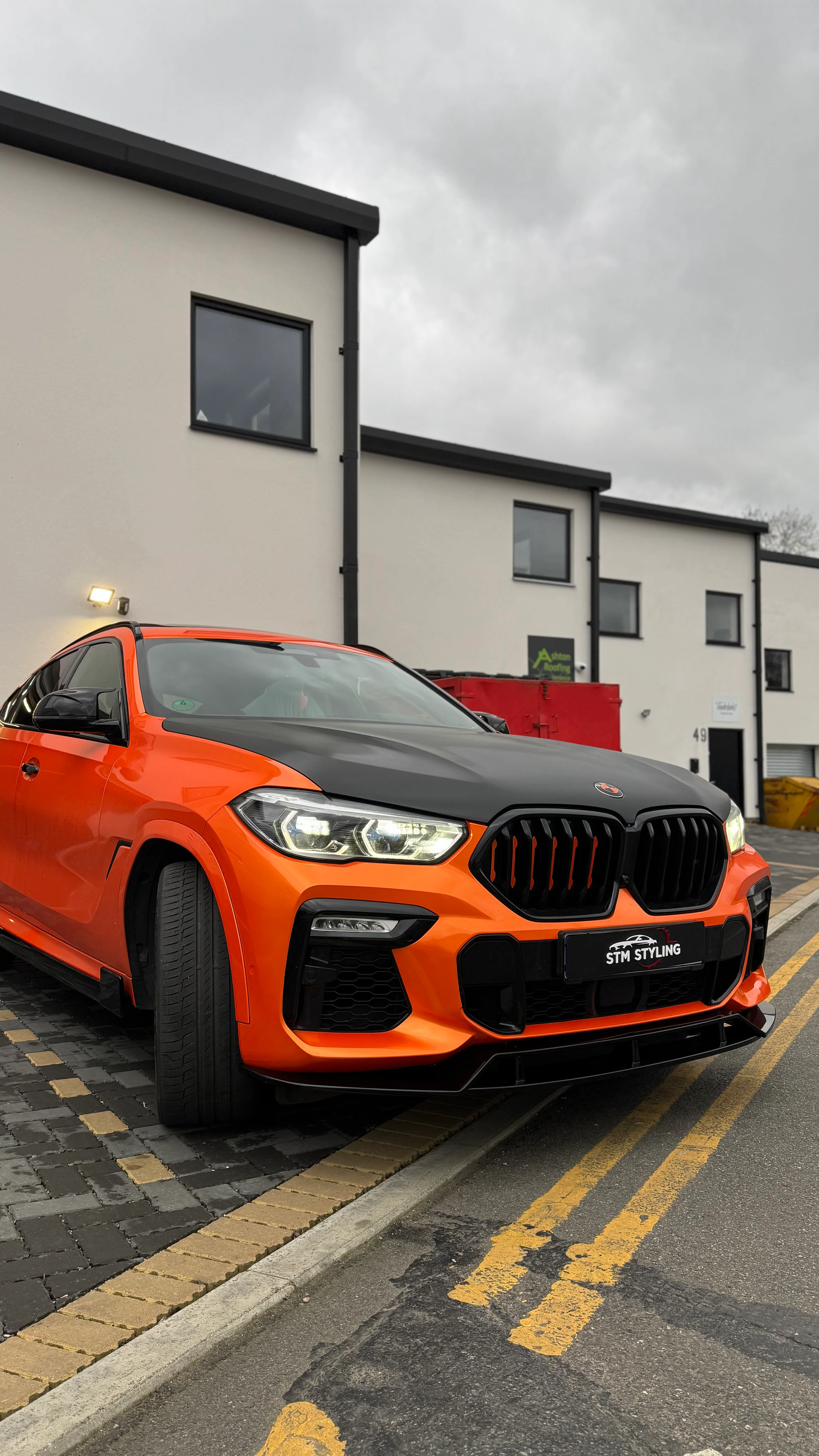Full Body Kit Fits BMW X6 G06 ABS Gloss Black - Image 19