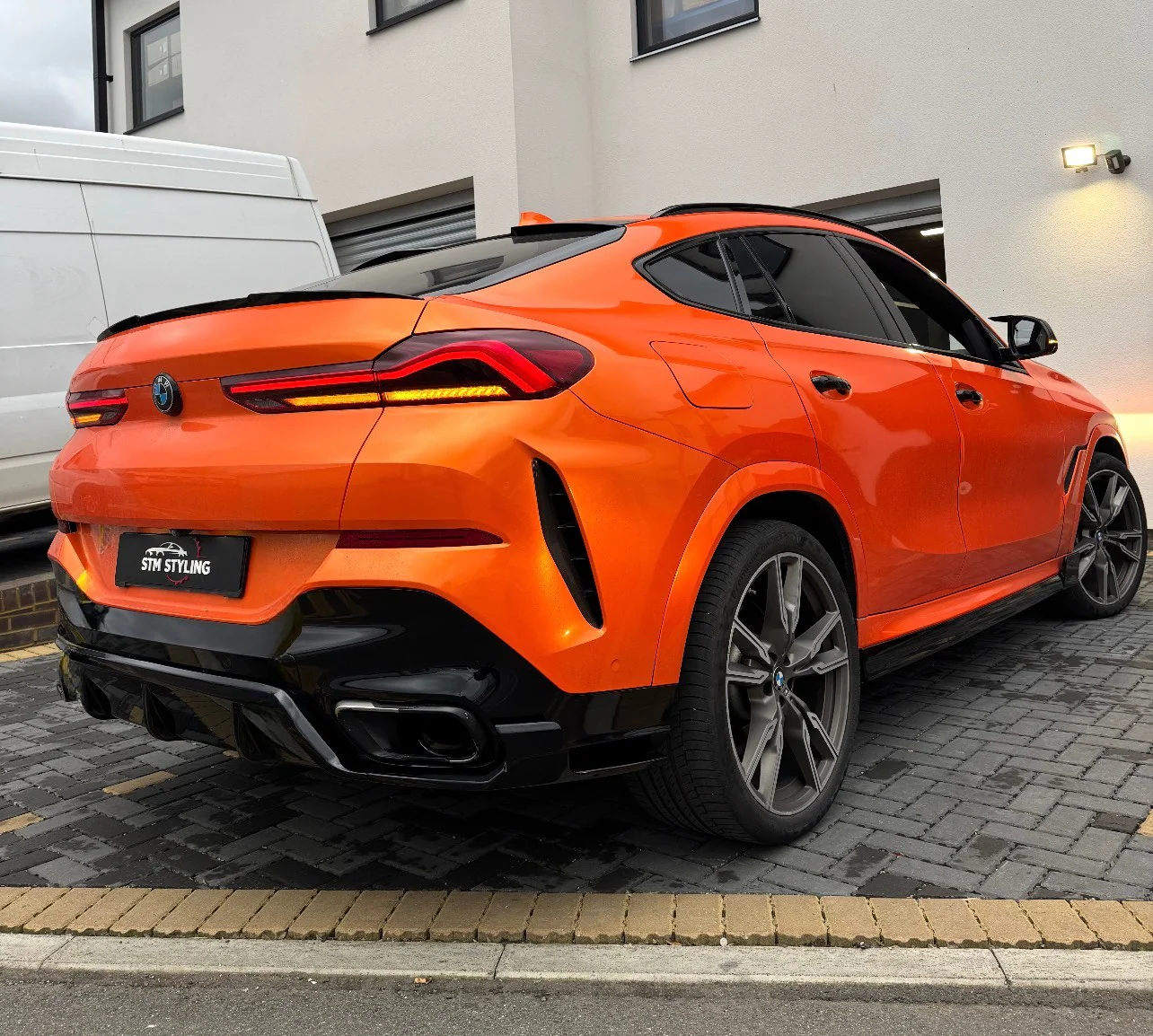 Full Body Kit Fits BMW X6 G06 ABS Gloss Black - Image 20