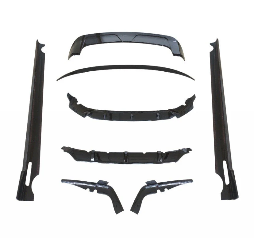 BMW X7 G07 BODYKIT BODY KIT FRONT SPLITTER LIP DIFFUSER SIDE SKIRT SPOILERS BK