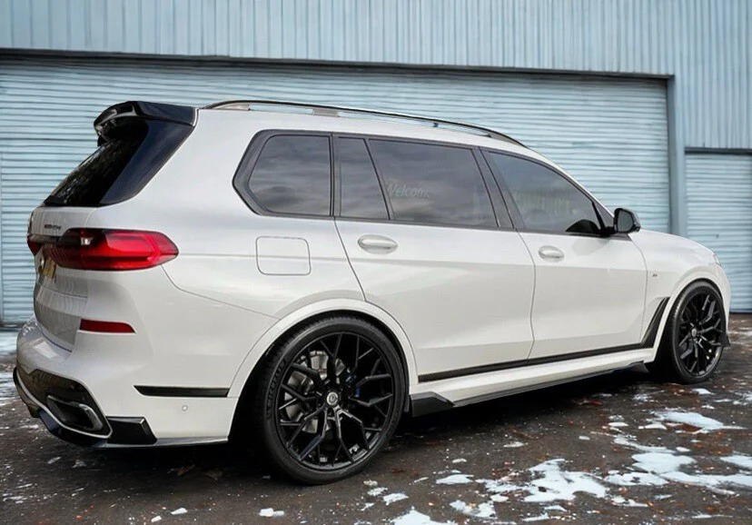 BMW X7 G07 BODYKIT BODY KIT FRONT SPLITTER LIP DIFFUSER SIDE SKIRT SPOILERS BK - Image 6