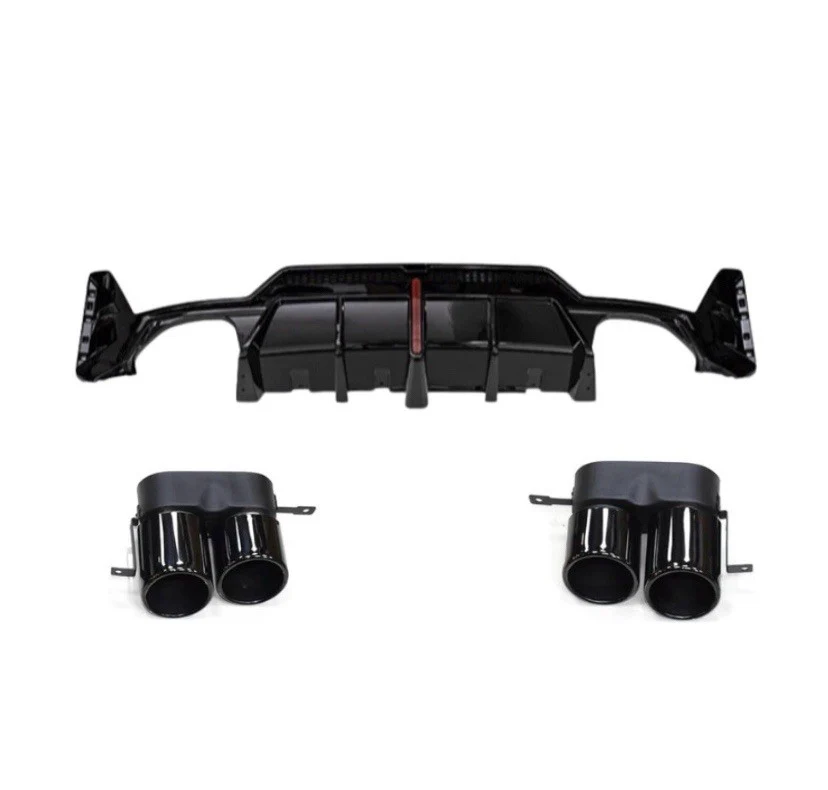 BODY KIT BODYKIT FOR BMW G20 3 SERIES FRONT SPLITTER REAR DIFFUSER LCI QUAD TIPS - Image 2