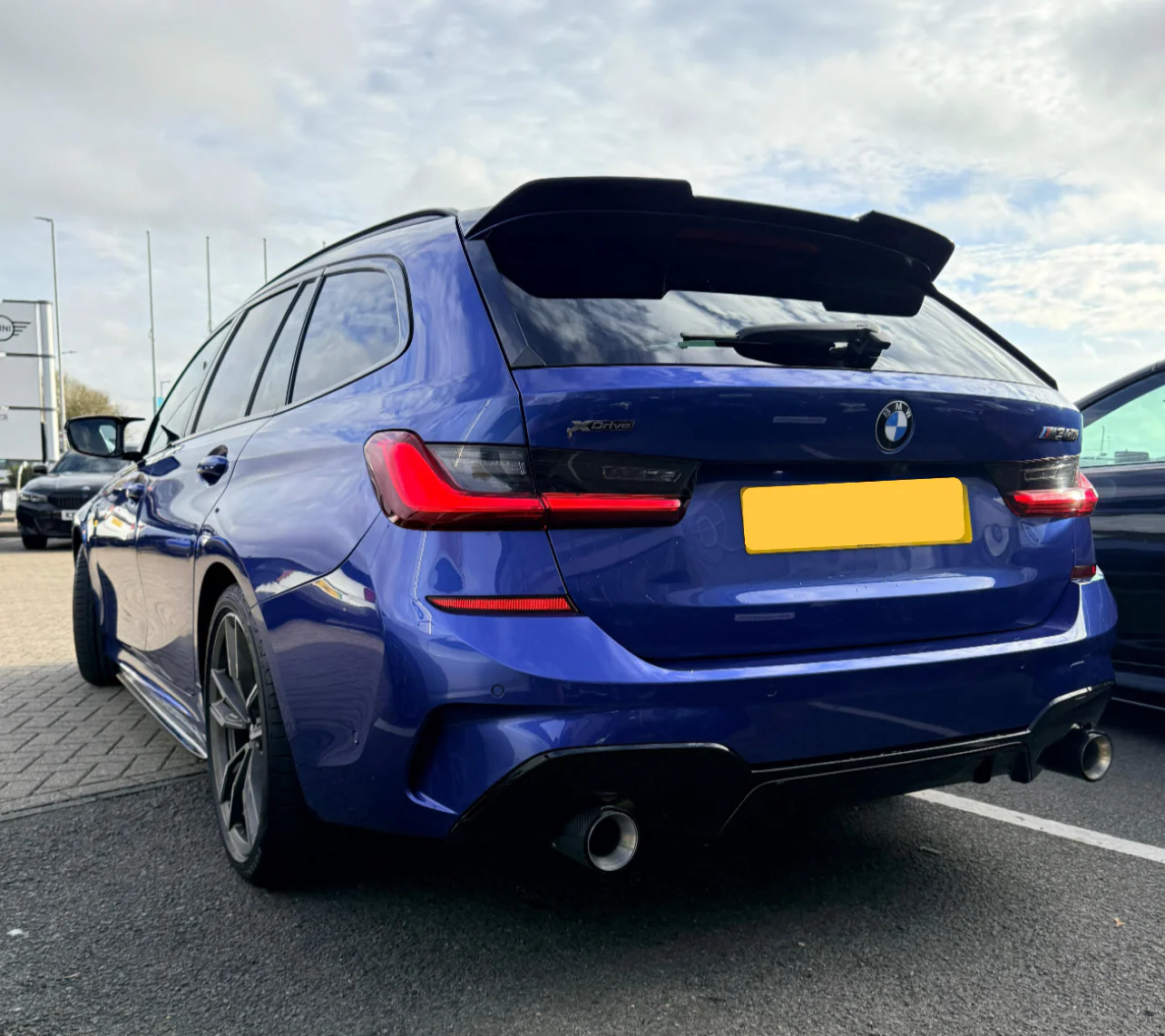 BODY KIT BODYKIT FOR BMW G21 3 SERIES TOURING ESTATE SPLITTER REAR DIFFUSER ED2 - Image 3