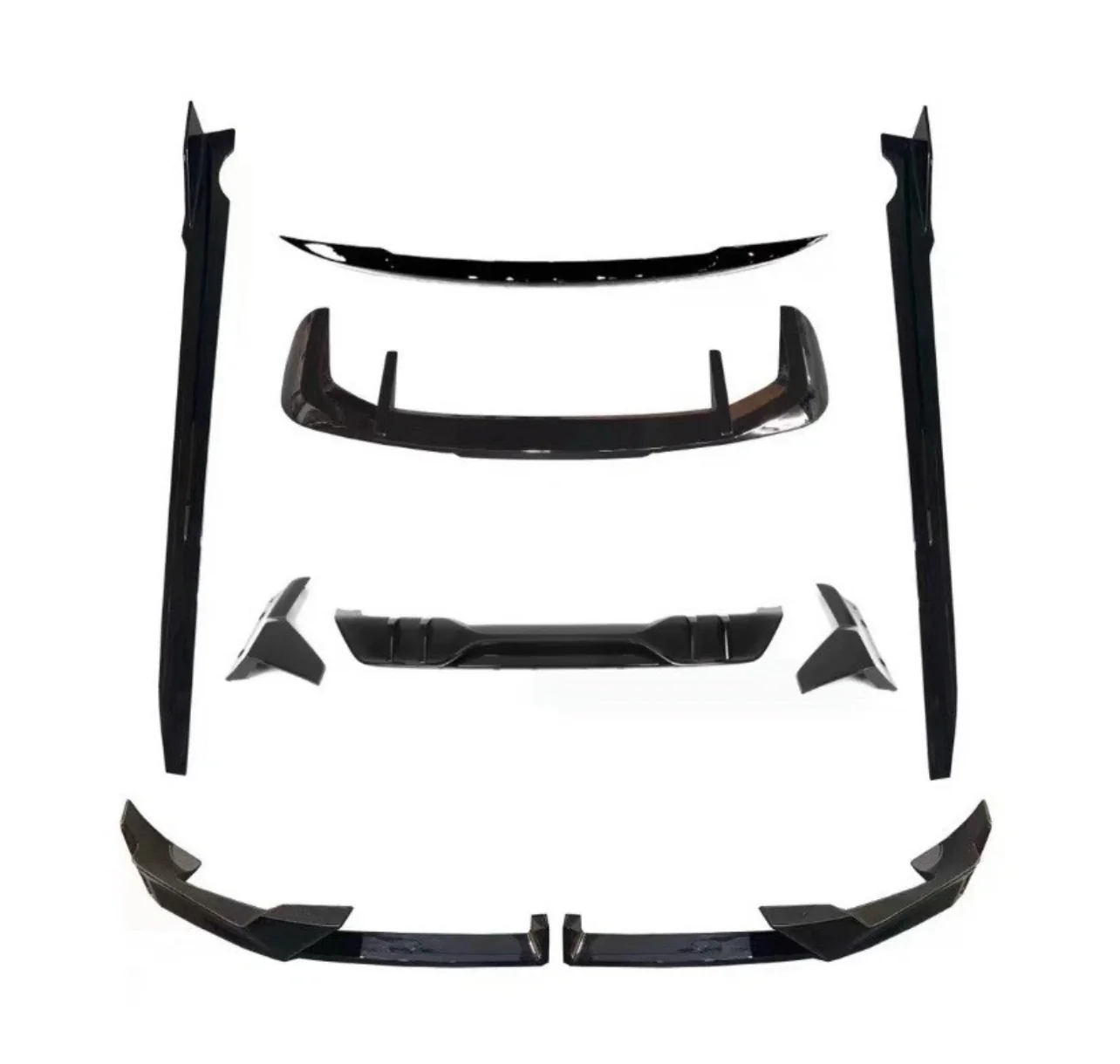 BODYKIT BODY KIT FOR BMW X5 G05 LCI M SPORT FRONT SPLITTER REAR DIFFUSER 2023+