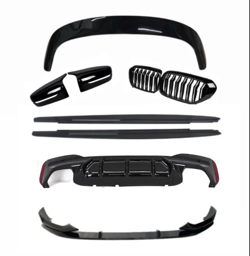 BODYKIT KIT FOR BMW 5 SERIES G31 LCI TOURING ESTATE M5 GRILLES MIRROR COVERS