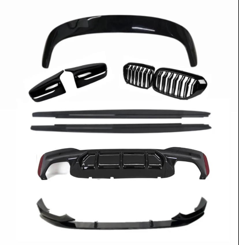 BODYKIT KIT FOR BMW 5 SERIES G31 LCI TOURING ESTATE M5 GRILLES MIRROR COVERS
