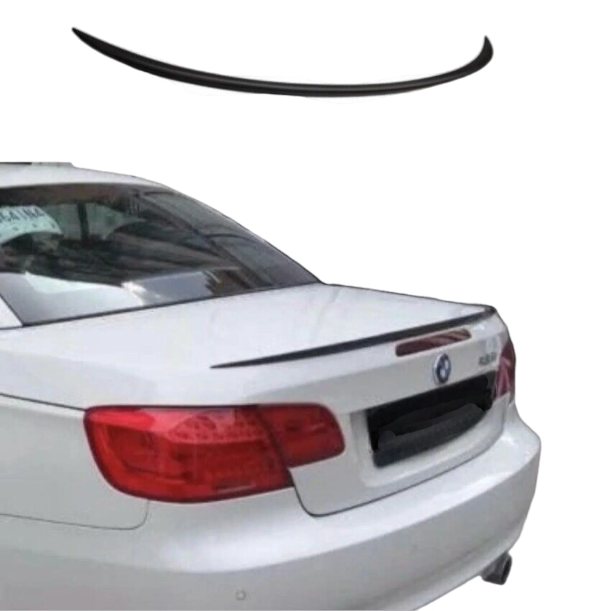Boot Spoiler - Fits BMW E93 3 Series Slim - M Style - Gloss Black