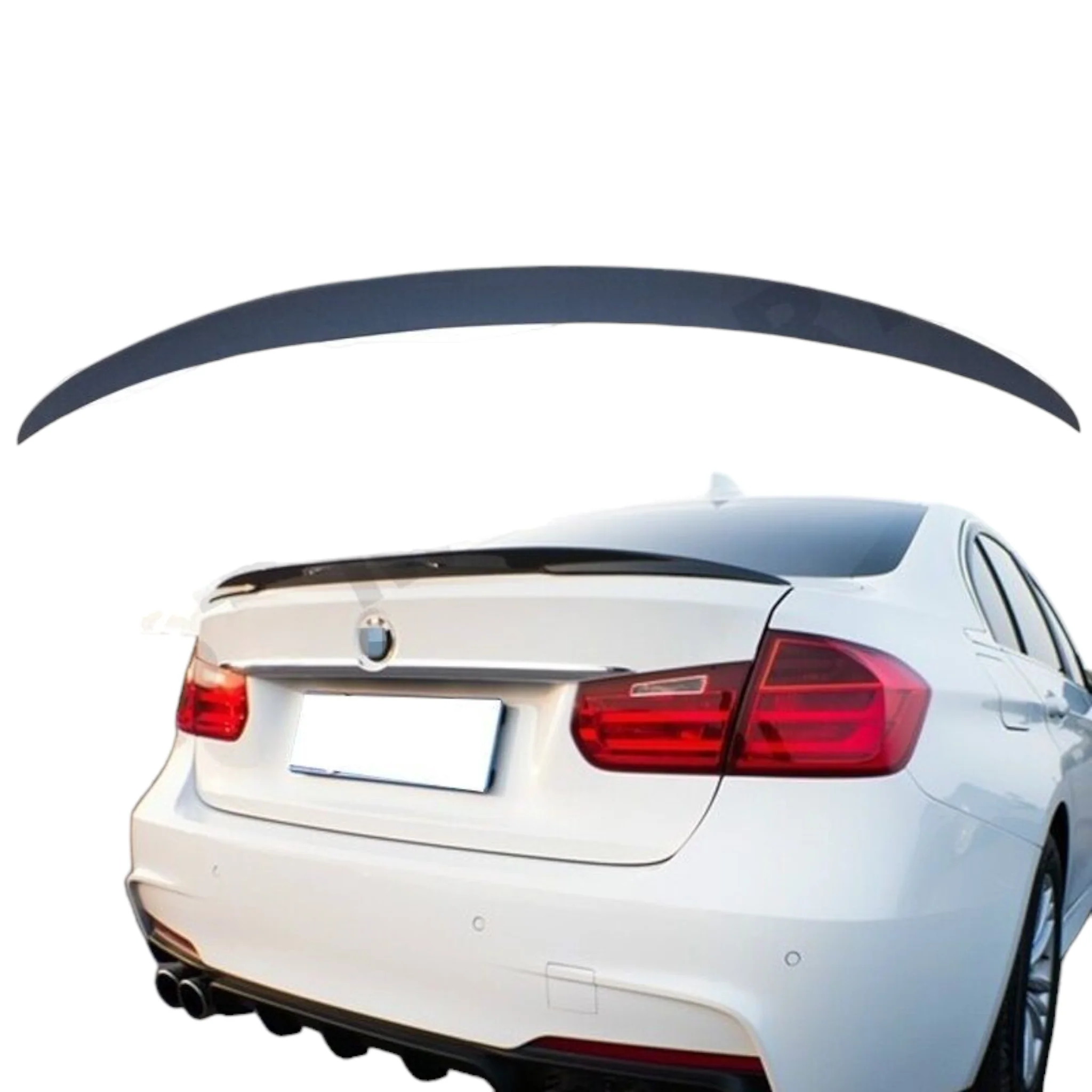 Boot Spoiler - Fits BMW F30 3 Series - M3 Performance - Matte Black - Image 2