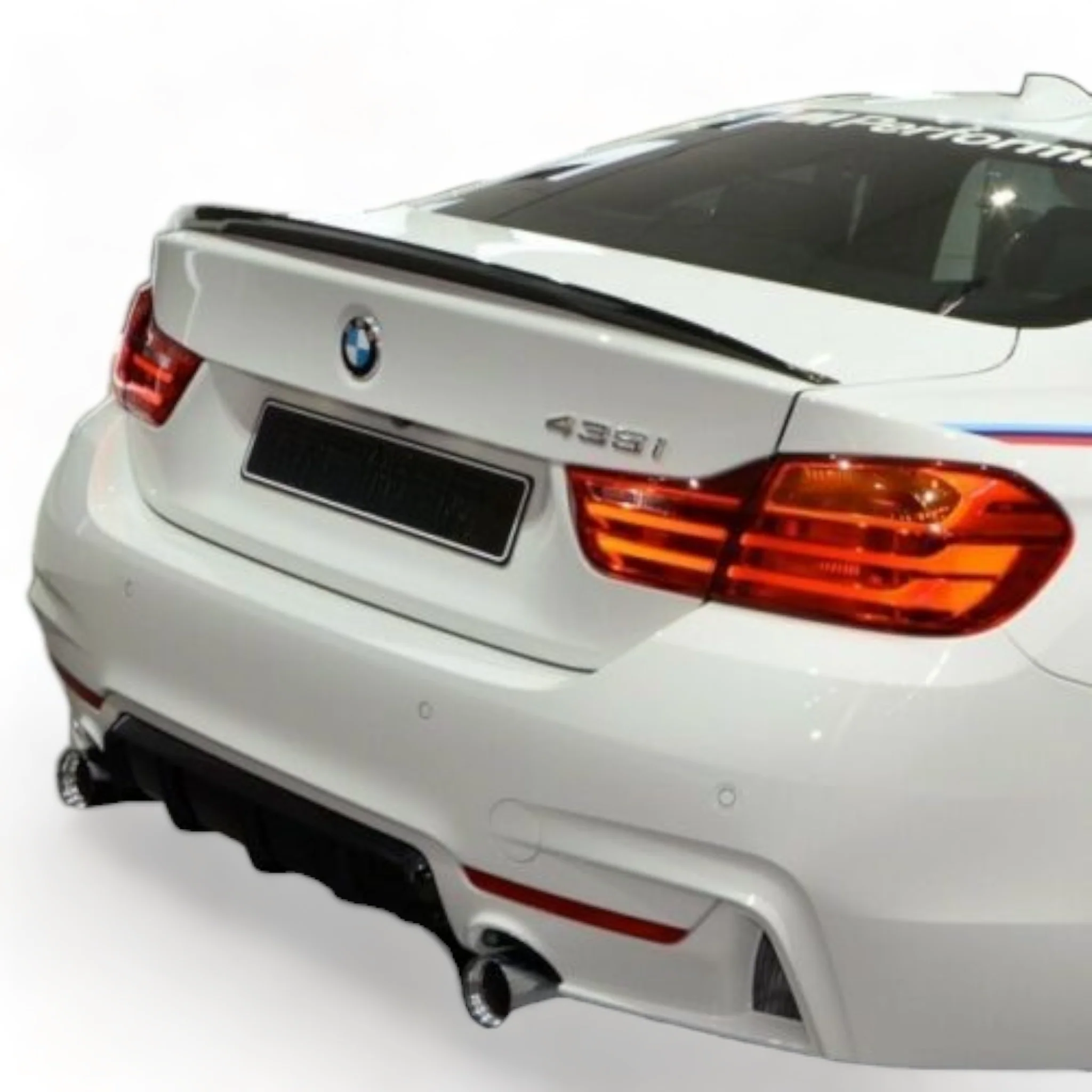 Boot Spoiler M Performance - Fits BMW F32 4 SeriesCarbon Look