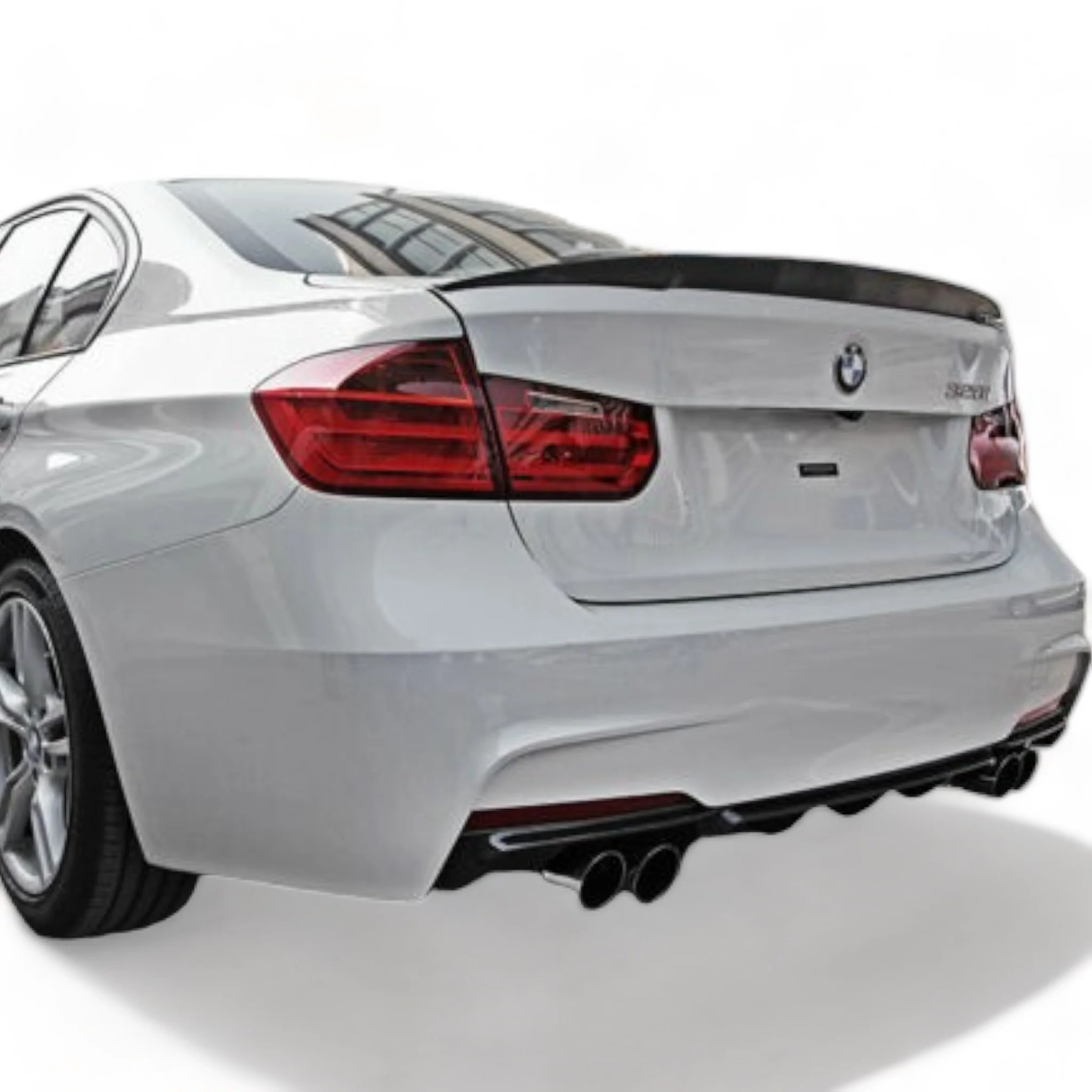 Boot Spoiler - M Performance - Fits BMW F30 F80 3 Series - Carbon Look - Image 2