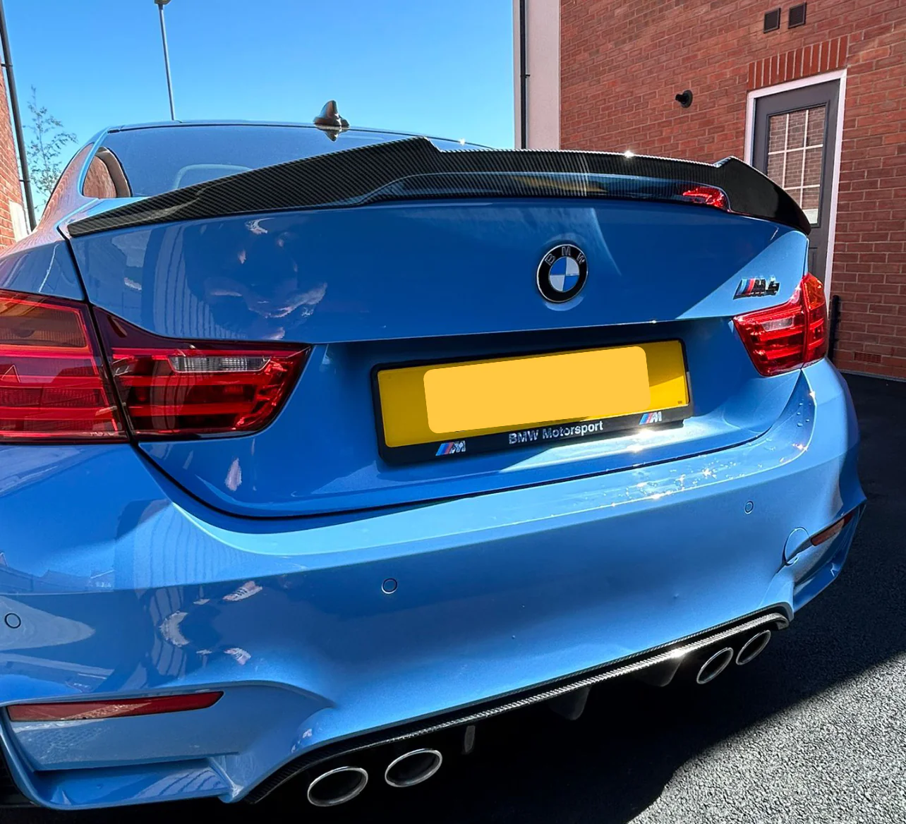 Boot Spoiler - Performance Lip - Fits BMW F82 4 Series M4 CSL - Carbon Look - Image 2