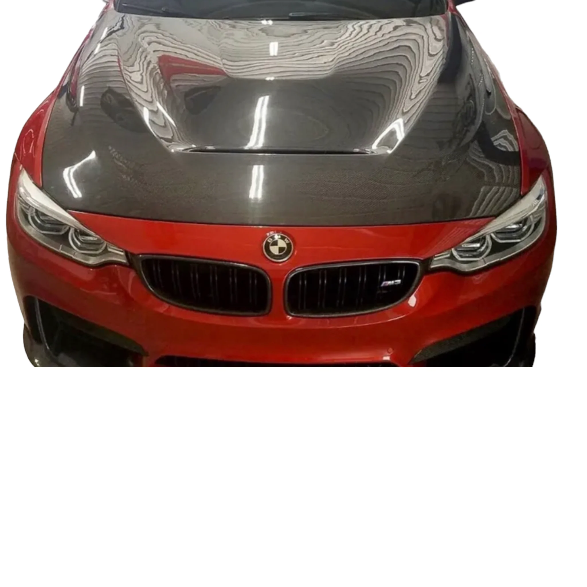 Car Bonnet - Fits BMW 3 Series - 4 Series - GTS -F30 F32 F33 F36 Carbon - Image 4